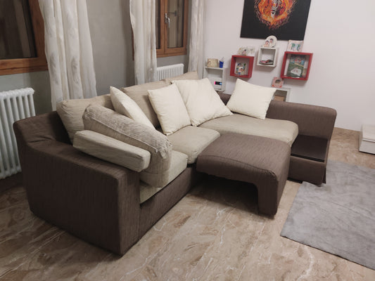 Rivestimento su misura copridivano multicolore